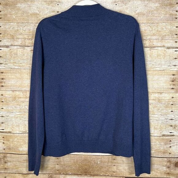 VINEYARD VINES QUARTER ZIP SOFT PREPPY KNIT CASUAL PREMIUM SWEATER BOYS XL (18) - Picture 2 of 4